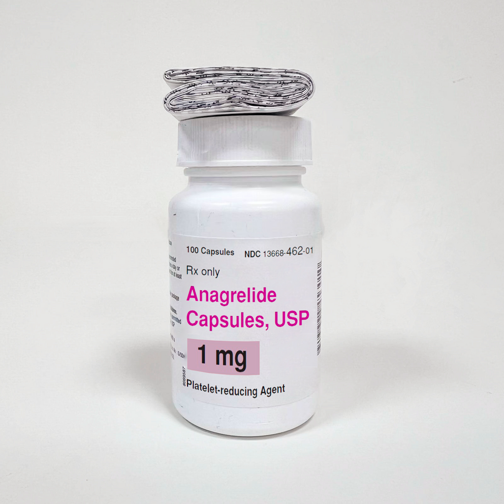 ANAGRELIDE, Capsula, USP, 1 mg. Rx only, TORRENT